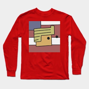 Abstract Trump Long Sleeve T-Shirt